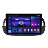 Cumpara ieftin Navigatie dedicata cu Android Fiat 500 2007 - 2015, negru, 3GB RAM, Radio GPS