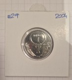 Madagascar, KM#29, 1 Ariary 2004