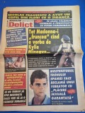 ziarul magazin delict - din anii '90 - ziar erotic si magazin - articol madonna