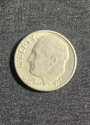 Moneda One Dime 1973 USA foto