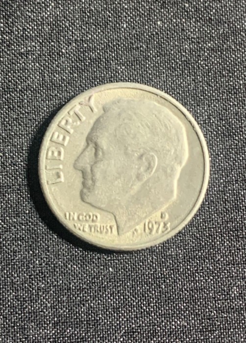 Moneda One Dime 1973 USA