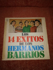 Los Hermanos Barrios-Los 14 Exitos vinyl vinil 1974 Argentina foto