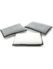 Set 3 Bureti abraziv curatare interior EWOCAR Scrub Sponge foto