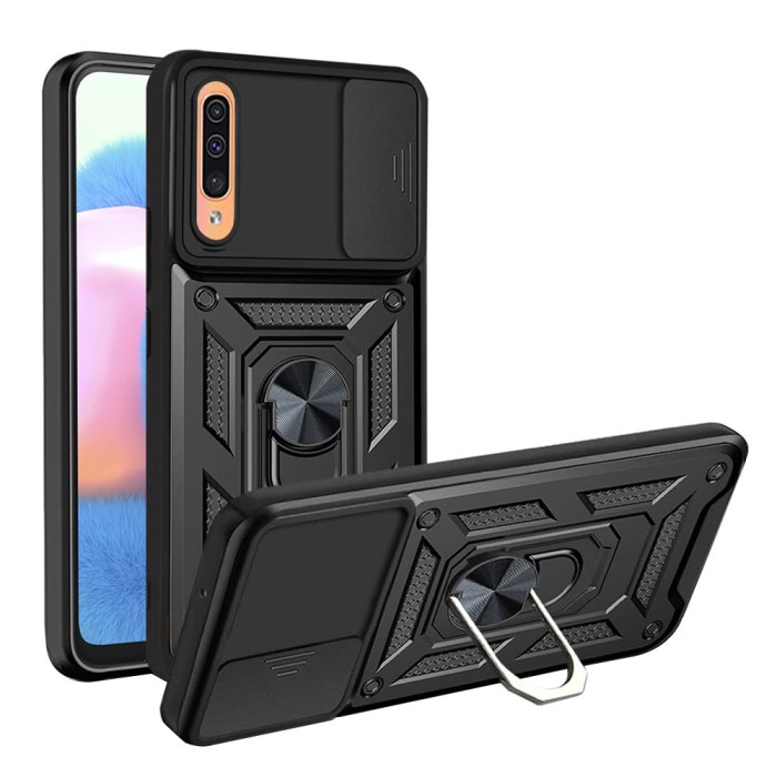 Techsuit - CamShield Series - Samsung Galaxy A30s / A50 / A50s - Black