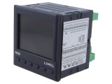 Regulator dublu canal 0/4-20mA pe panou LUMEL RE92