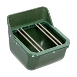 Kerbl Hrănitoare M&acirc;nji 9 Litri Plastic Inox Controlat Rezistent Impact