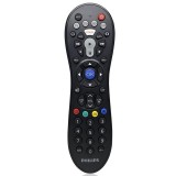 Telecomanda universala 4 in 1 Philips, 46 taste, 1 x LED, distanta operare 10 m, Negru