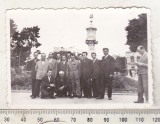 Bnk foto Braila - Ceasul public - anii `70, Alb-Negru, Romania de la 1950, Cladiri