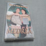 Cumpara ieftin CASETA ADINA SI ILIE MEDREA-GREU II DORUL BADIULUI RARA !!! ORIGINALA