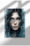 mxm_graffiti_23|Street Art Poster, Vibrant Graffiti Portrait, Frameless Modern Canvas, Urban Vibe 2025 | A4 (21 x 29.7 cm) - mxm_graffiti_23