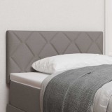 Cumpara ieftin Tablă de Pat LED Design Diamond Blocks Taupe 90 cm Țesătură