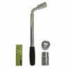 Cheie Tubulara Extensibila Roti Auto Reversibila 17/19/21/23mm JBM, Crom Vanadiu, Universala
