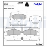 Set placute frana disc Hyundai Elantra III (XD), Matrix (FC); Kia Cerato I Motor 1.5 CRDi, 1.5 CRDi VGT, 1.6, 1.8, 2.0, 2.0 CRDi, OE 581012DA31