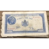 (BNK A) Romania bancnota 5000 lei 10 septembrie 1943