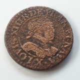 Franta Double Tournois (2 deniers) 1616/ Amiens R-1 Ludovic Xlll, Europa