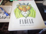 Carte Fabule de La Fontaine, Ilustratii Eugen Taru, Editie 1980, Carti pentru Copii