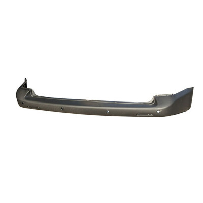 Bara spate Vw Transporter (T5), 2004-2015, parte montare gri, cu gauri pentru senzori parcare, 7H0807417D7G9, 9568965J, Aftermarket foto