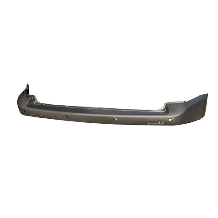 Bara spate Vw Transporter (T5), 2004-2015, parte montare gri, cu gauri pentru senzori parcare, 7H0807417D7G9, 9568965J, Aftermarket