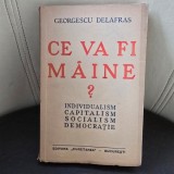 CE VA FI MAINE? INDIVIDUALISM, CAPITALISM, SOCIALISM, DEMOCRATIE - GEORGESCU DELAFRAS
