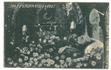 5484 - Regele FERDINAND, catafalcul, Regale - old postcard - used - 1927