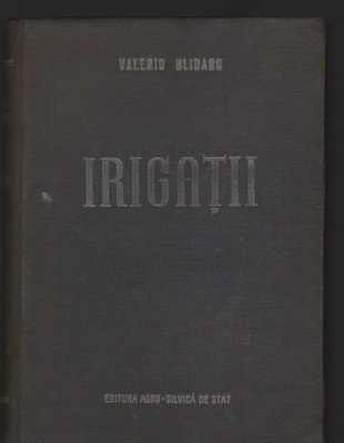 C8205 VALERIU BLIDARU - IRIGATII foto