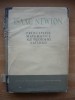 ISAAC NEWTON - PRINCIPIILE MATEMATICE ALE FILOZOFIEI NATURALE - 1956