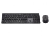 Kit de birou wireless negru USB-C PT 10m 3200mAh