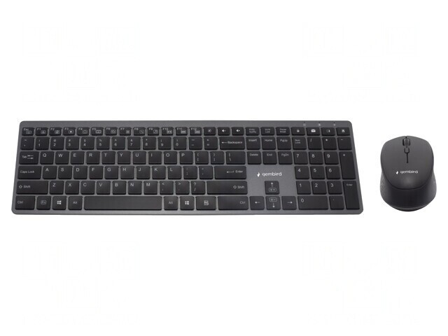 Kit Birou USB C Fără Fir Negru - Layout US