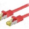 Cablu patch cord, Cat 6a, lungime 2m, S/FTP, Goobay - 91607