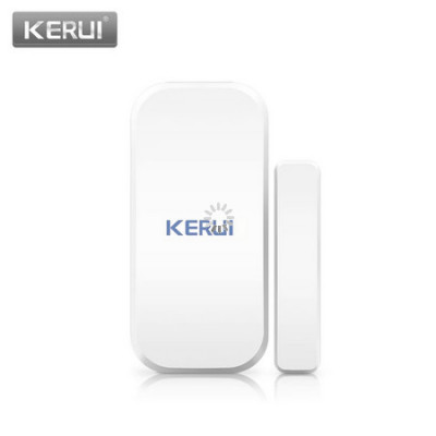 Senzor magnetic wireless KERUI pentru geam sau usa sistem alarma KERUI foto