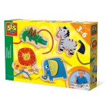 Set creativ - Invatam sa coasem animale, SES Creative