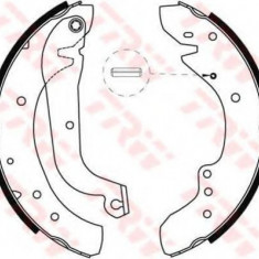 Set saboti frana RENAULT MASTER I caroserie (T) (1980 - 1998) TRW GS8565