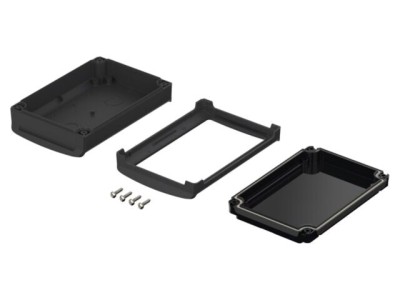 Carcasă desktop BOPLA BoVersa policarbonat 88x125x42mm IP66/IP68 negru foto