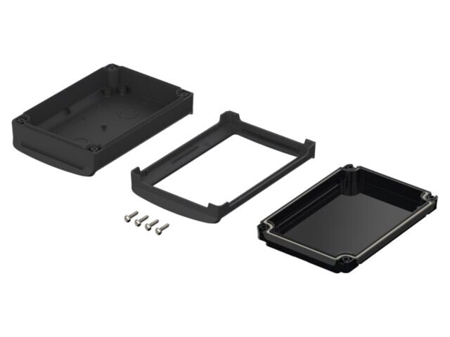 Carcasă desktop BOPLA BoVersa policarbonat 88x125x42mm IP66/IP68 negru
