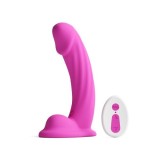 Vibratoare realiste - NS Novelties Curburi Colorate Dildo Vibrator 15cm Roz Curbe Delicioase Pentru Experiente Intense Si Placere Garantata