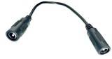 Cablu adaptor DC 5.5x2.1mm female to female DC plug pentru extensie LED CCTV monitoare