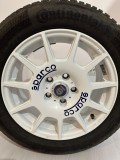 Jante aliaj Sparco Terra 16 inch 5x114.3 ET45 7J Originale Anvelope Winter Contact TS 870 215/55 R16