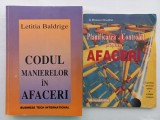 CODUL MANIERELOR IN AFACERI- LETITIA BALDRIGE+ PLANIFICAREA SI CONTROLUL PROPRIE