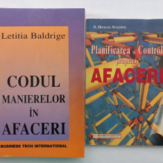 CODUL MANIERELOR IN AFACERI- LETITIA BALDRIGE+ PLANIFICAREA SI CONTROLUL PROPRIE