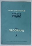 STUDII SI CERCETARI DE GEOLOGIE , GEOFIZICA , GEOGRAFIE , SERIA : GEOGRAFIE , NR. 2 , TOMUL XII , 1965