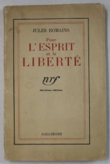 POUR L &#039;ESPRIT ET LA LIBERTE par JULES ROMAINS , 1937