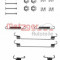Set accesorii, sabot de frana FIAT BRAVA (182) (1995 - 2003) METZGER 105-0657
