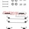 Set accesorii, sabot de frana RENAULT MEGANE I Classic (LA0/1) (1996 - 2006) METZGER 105-0657