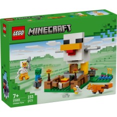 Lego minecraft ferma de pui 21585 foto