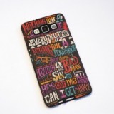 Husa Plastic Samsung Galaxy A3 (A310) Model M3, Negru Fosforescenta