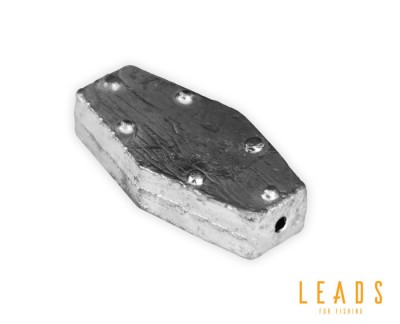 Leads - Plumb plat hexagonal 10 gr. / set x 5 buc. - Delphin foto