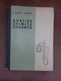 Analiza chimica organica - F. Albert
