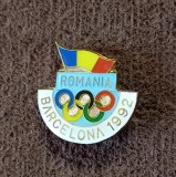 Insigna Olimpica - ROMANIA - Jocurile Olimpice de la BARCELONA 1992