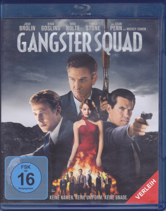 Film Blu Ray: Gangster Squad ( cu: Josh Brolin, Ryan Gosling , sub.lb. engleza )