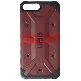 Carcasa UAG Pathfinder iPhone 8 Plus Carmine, Protectie Premium, Husa Telefon, Rezistenta Impact